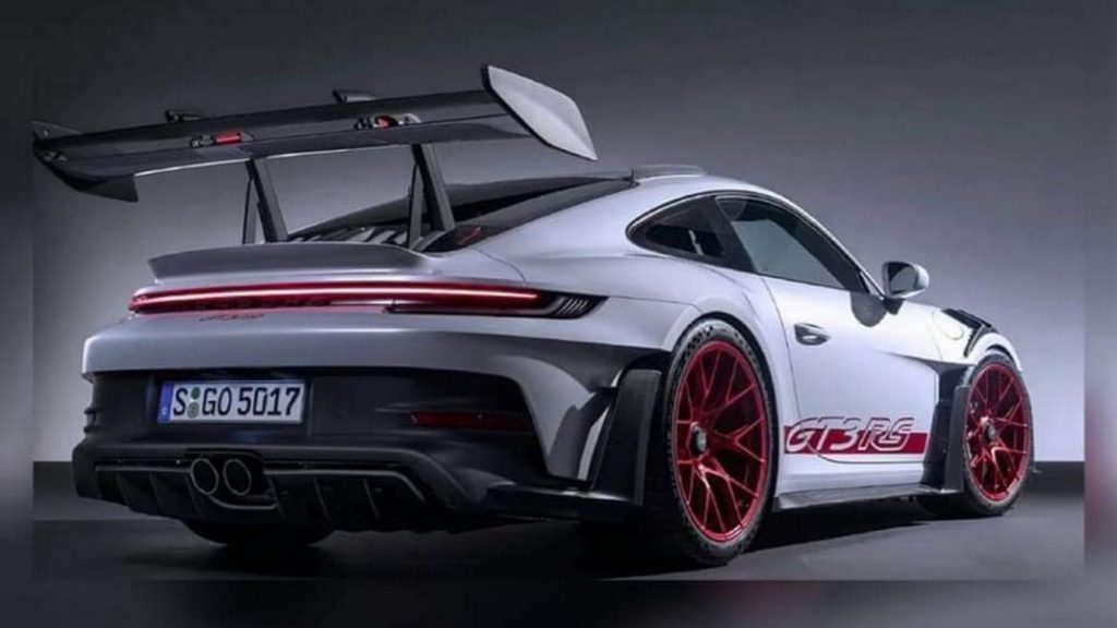 Primeras imágenes del nuevo Porsche 911 GT3 RS, no te vas a creer sus secretos aerodinámicos 1 Motor16 Porsche 911 GT3 RS