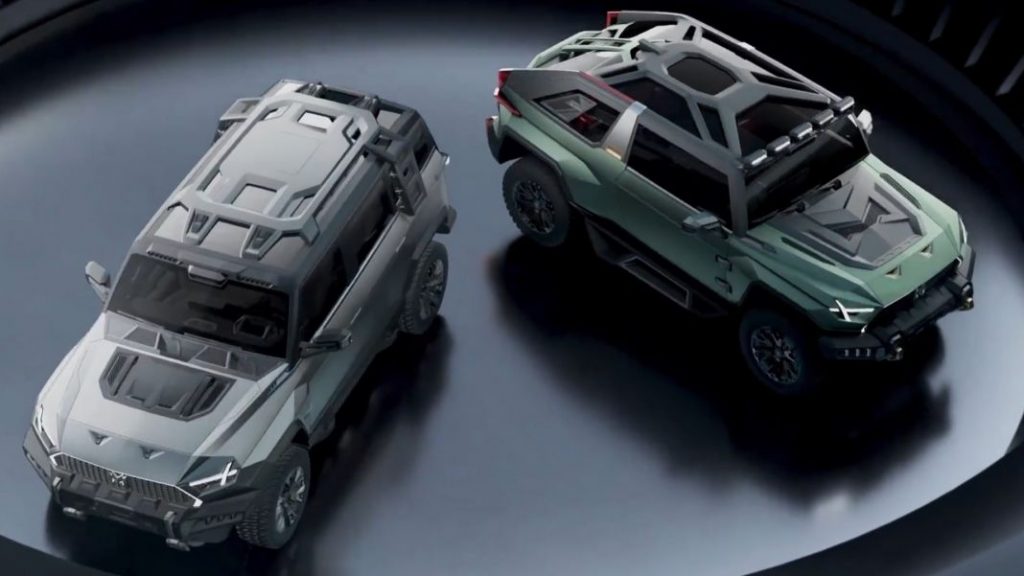 Mengshi, nueva marca china inspirada en el Hummer 5 Motor16 Mengshi Concepts 2 1 Motor16