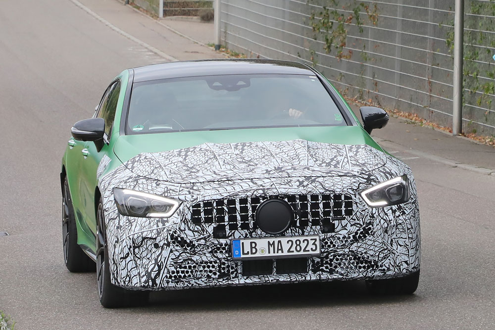 Mercedes AMG GT 4 puertas: el restyling está en camino 3 Motor16 Mercedes AMG GT 4 door facelift 1 Motor16