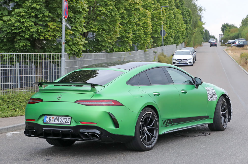 Mercedes AMG GT 4 puertas: el restyling está en camino 2 Motor16 Mercedes AMG GT 4 door facelift 11 Motor16