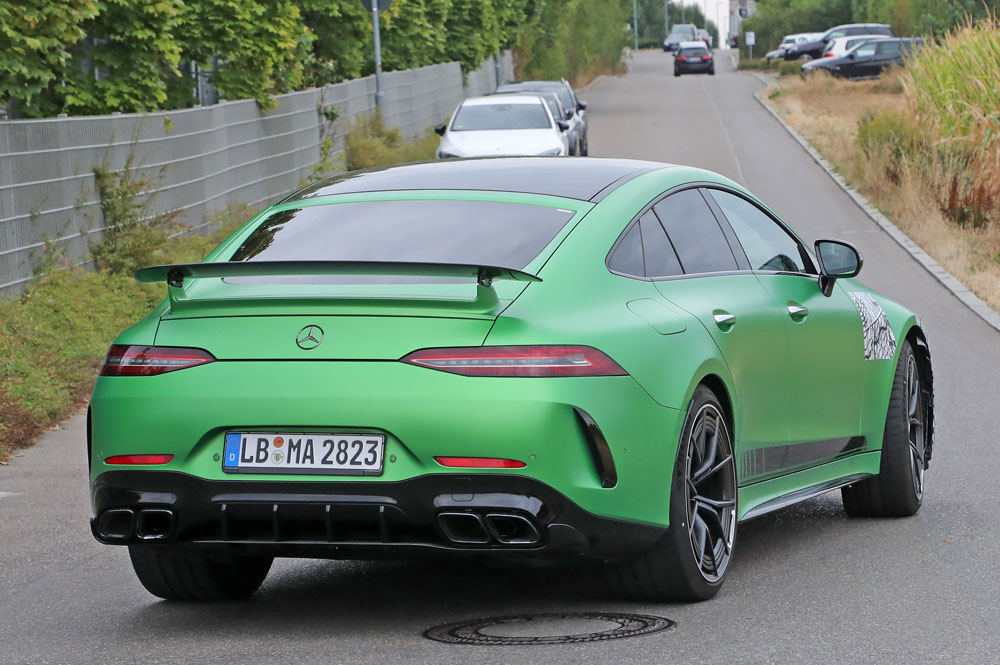 Mercedes AMG GT 4 puertas: el restyling está en camino 15 Motor16 Mercedes AMG GT 4 door facelift 13 Motor16