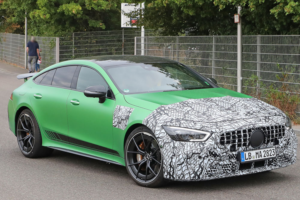 Mercedes AMG GT 4 puertas: el restyling está en camino 8 Motor16 Mercedes AMG GT 4 door facelift 6 Motor16