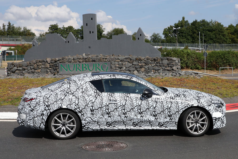 Potencia enchufable para el futuro Mercedes CLE 17 Motor16 Mercedes CLE Coupe PHEV 15 Motor16