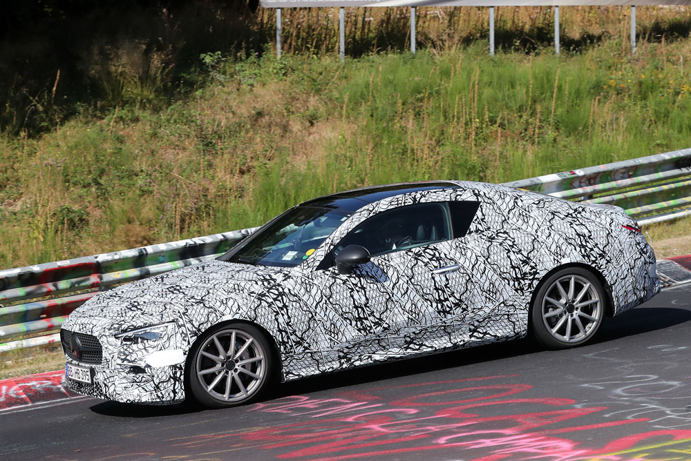 Potencia enchufable para el futuro Mercedes CLE 7 Motor16 Mercedes CLE Coupe PHEV 5 Motor16