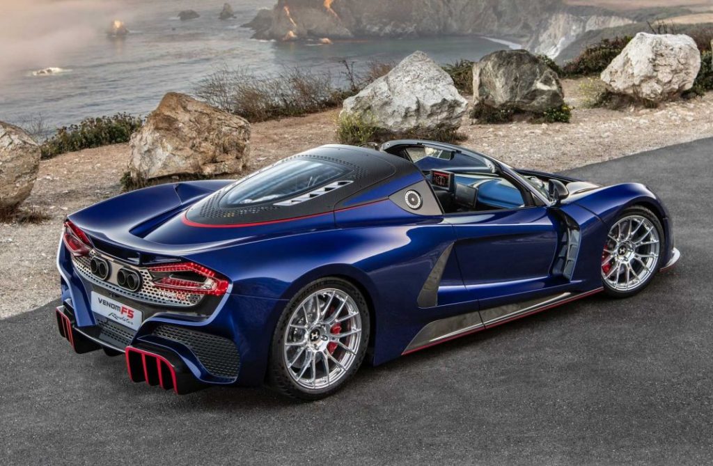 Las 25 novedades más espectaculares en la Semana del Automóvil de Monterrey 28 Motor16 Pebble B2022 Hennessey Venom F5 Roadster 00003 Motor16