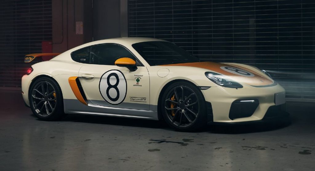 El Porsche 718 Cayman GT4 más exclusivo está en Japón 8 Motor16 Porsche 718 Cayman GT4 Tribute to 906 4s 1 Motor16