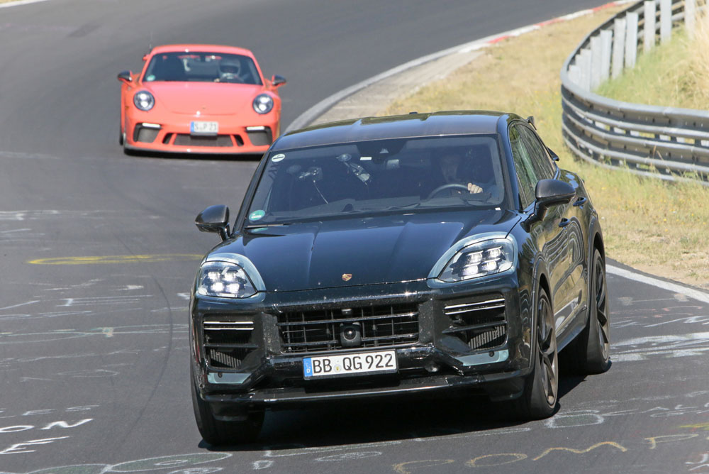 Porsche Cayenne Turbo GT: ¡cazado! por primera vez 4 Motor16 Porsche cayenne Turbo GT facelift 1 Motor16