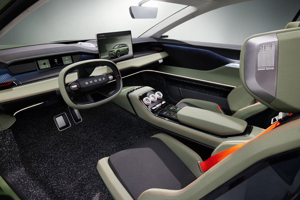 El Vision 7S inaugura la nueva era de Skoda 11 Motor16 SKODA VISION 7S 6 Motor16