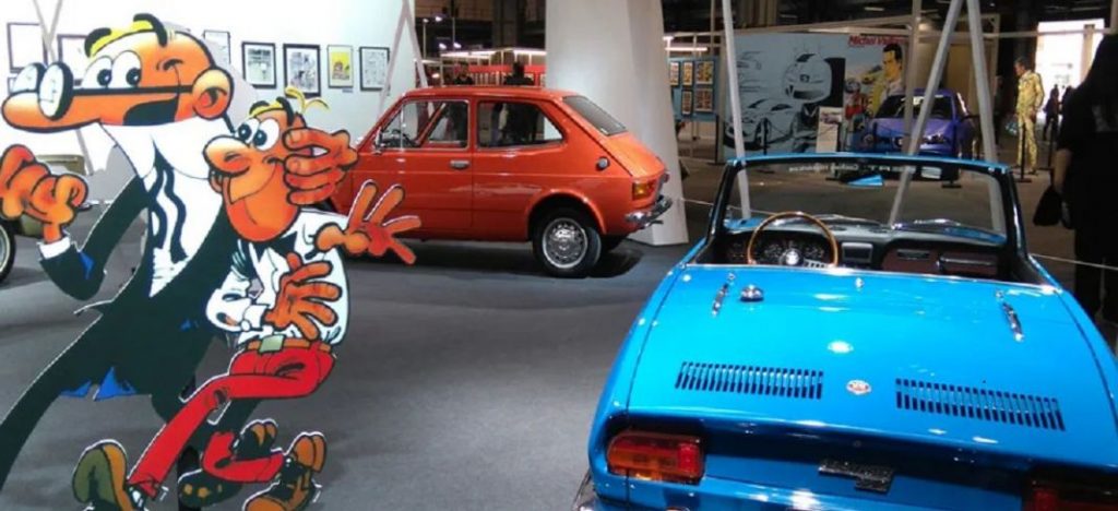 Varios modelos de coches – Mortadelo y Filemón