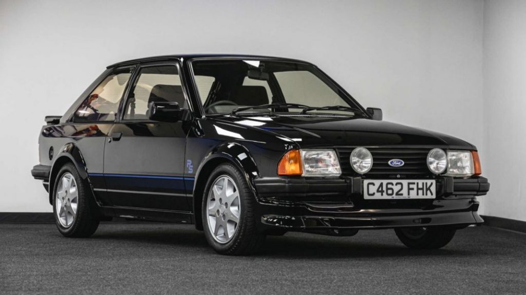 El Ford Escort de Diana de Gales, vendido por 850.000 euros 1 Motor16 ford escort rs turbo s1 diana gales1 Motor16