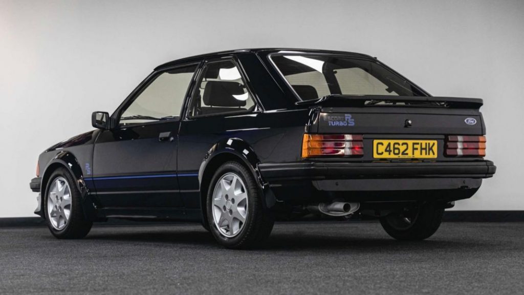 El Ford Escort de Diana de Gales, vendido por 850.000 euros 2 Motor16 ford escort rs turbo s1 diana gales2 Motor16