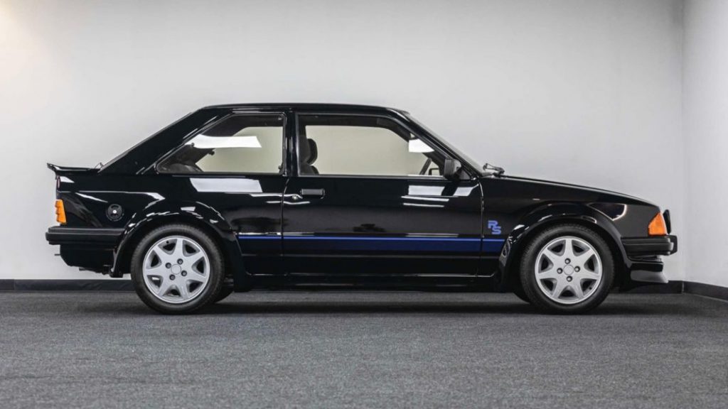 El Ford Escort de Diana de Gales, vendido por 850.000 euros 3 Motor16 ford escort rs turbo s1 diana gales3 Motor16
