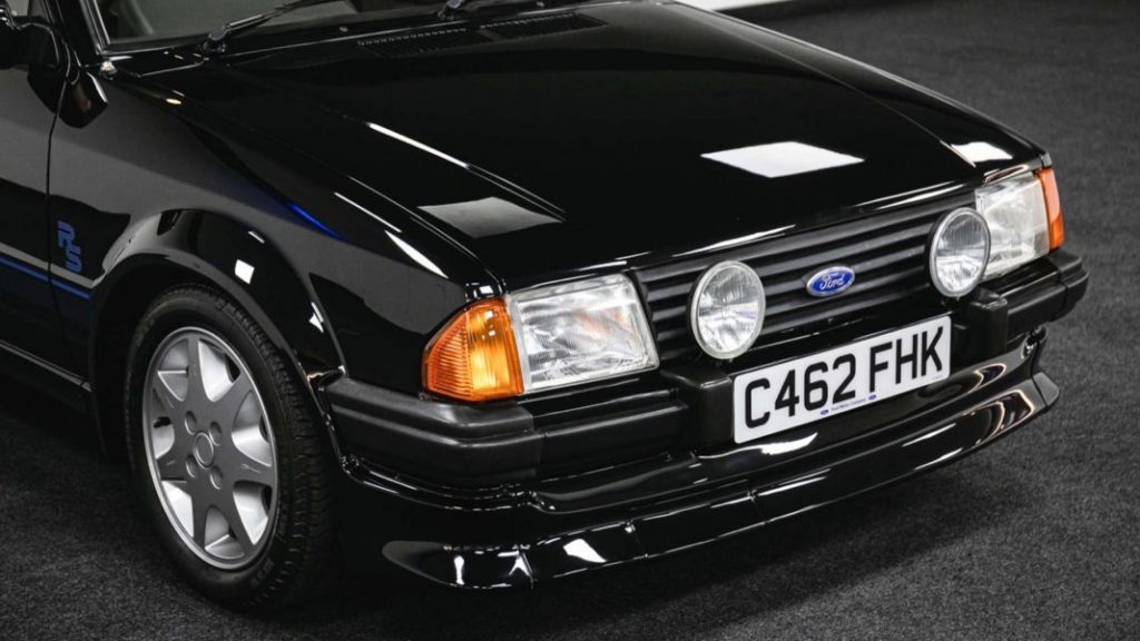El Ford Escort de Diana de Gales, vendido por 850.000 euros 4 Motor16 ford escort rs turbo s1 diana gales4 Motor16