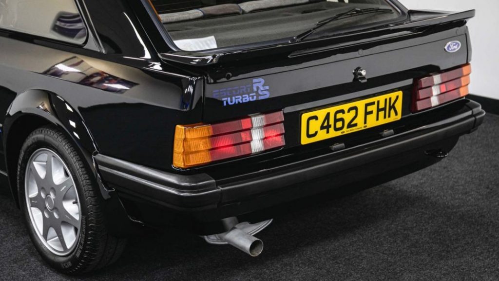 El Ford Escort de Diana de Gales, vendido por 850.000 euros 5 Motor16 ford escort rs turbo s1 diana gales5 Motor16