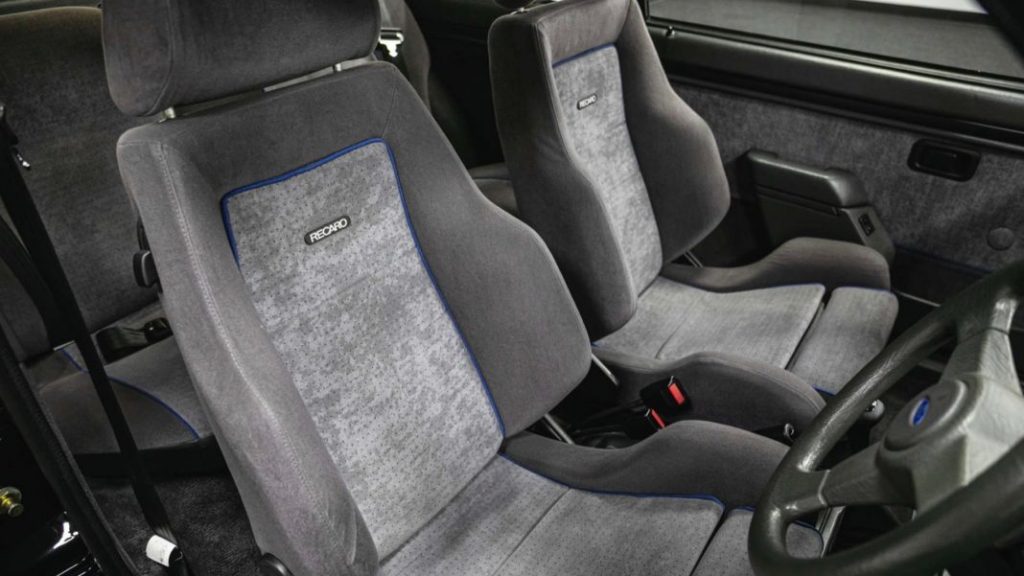 El Ford Escort de Diana de Gales, vendido por 850.000 euros 7 Motor16 ford escort rs turbo s1 diana gales7 Motor16