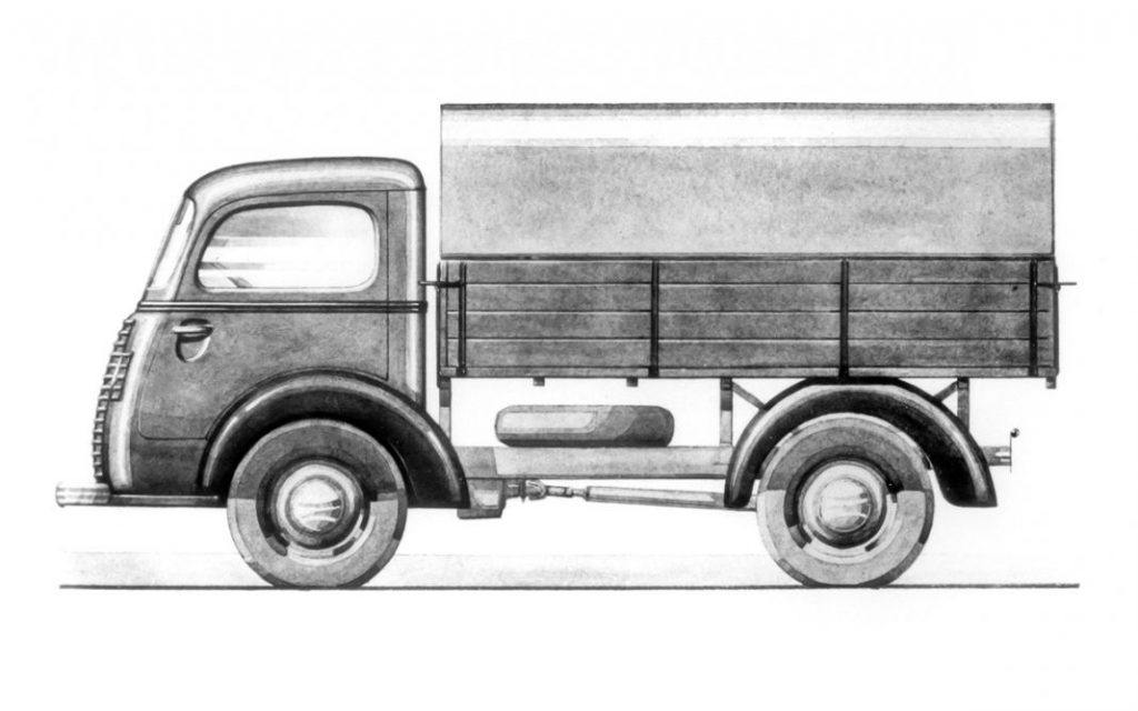 furgoneta Opel Blitz prototipo13 Motor16
