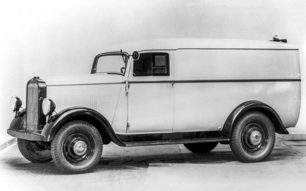 furgoneta Opel Blitz prototipo15 Motor16