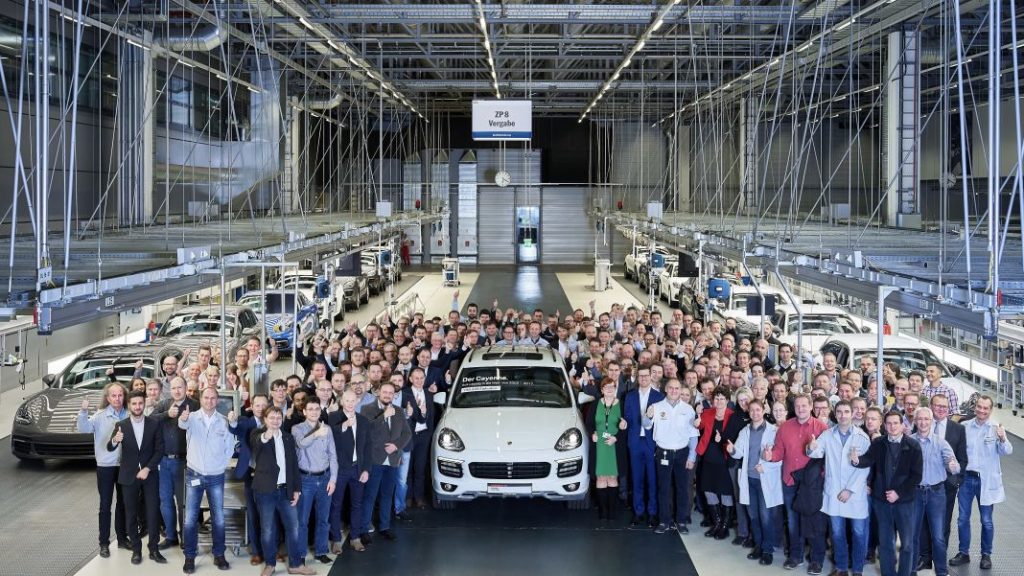 Porsche Cayenne en Leipzig