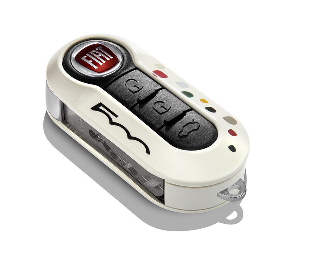 Fiat: personaliza la llave de tu coche y distínguete del resto 2 Motor16 Carcasa personalizada del Fiat 500.