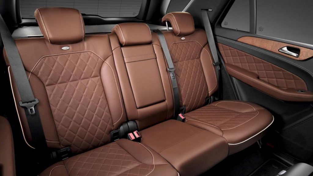 asientos traseros del coche