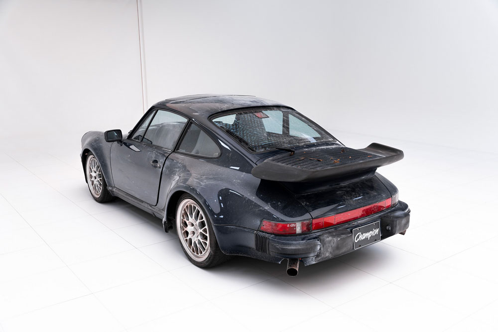 1989 Porsche 911 Turbo. Imagen original.