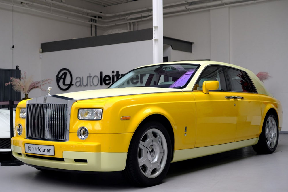 El Rolls-Royce Phantom menos discreto del mundo se vende 3 Motor16 2008 Rolls Royce Phantom Banana 1 Motor16