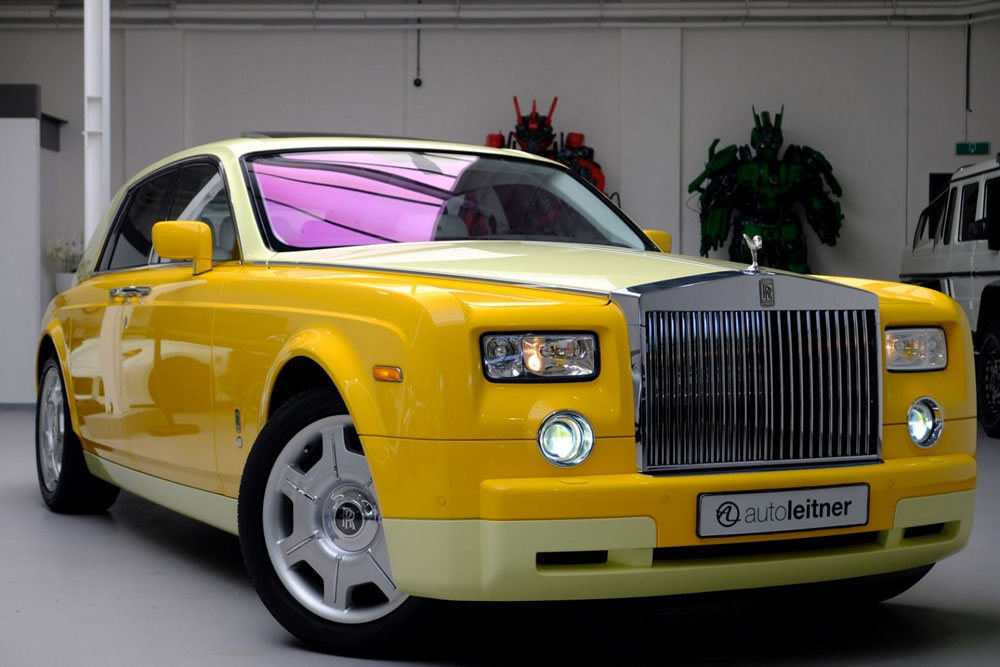 El Rolls-Royce Phantom menos discreto del mundo se vende 4 Motor16 2008 Rolls Royce Phantom Banana 2 Motor16