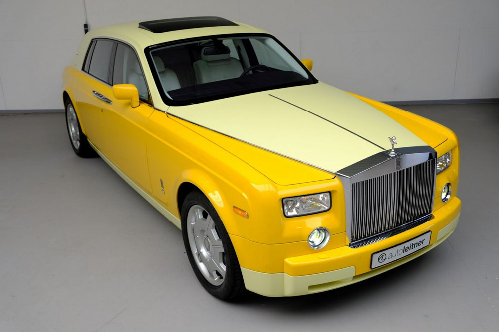 El Rolls-Royce Phantom menos discreto del mundo se vende 7 Motor16 2008 Rolls Royce Phantom Banana 6 Motor16