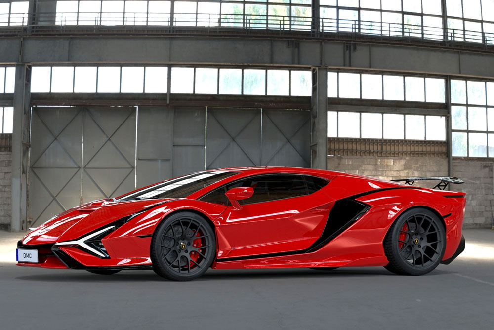 Según DMC, así será el sucesor del Lamborghini Aventador 6 Motor16 2022 DMC Lamborghini Revuelto render 7 Motor16