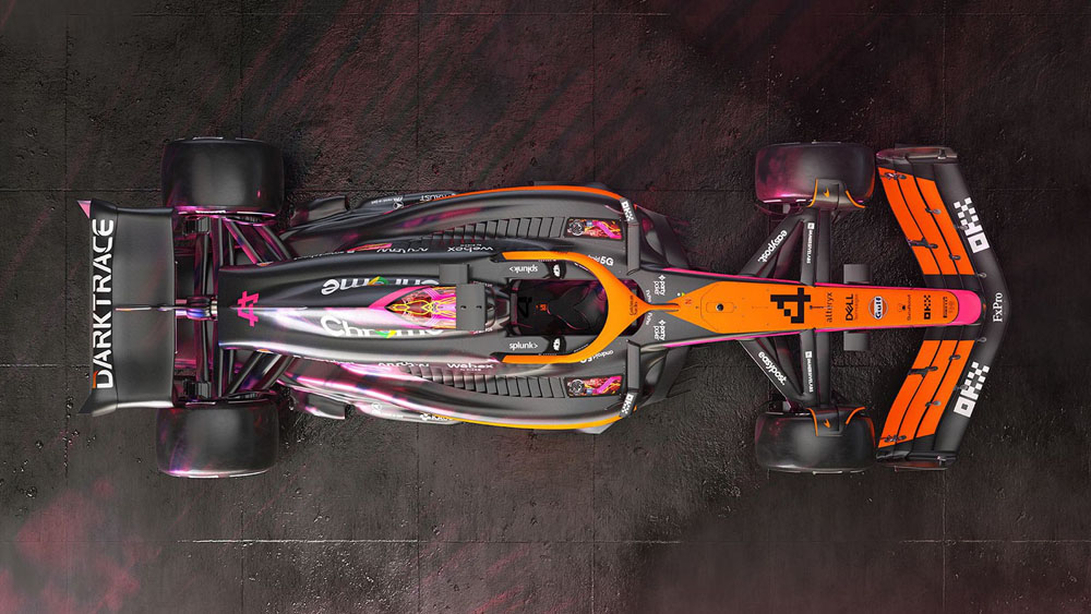 McLaren MCL36 Future Mode. Imagen superior.