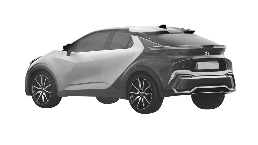 Así podría ser el futuro Toyota C-HR 9 Motor16 2022 Toyota Small SUV EV Patente 3 1 Motor16