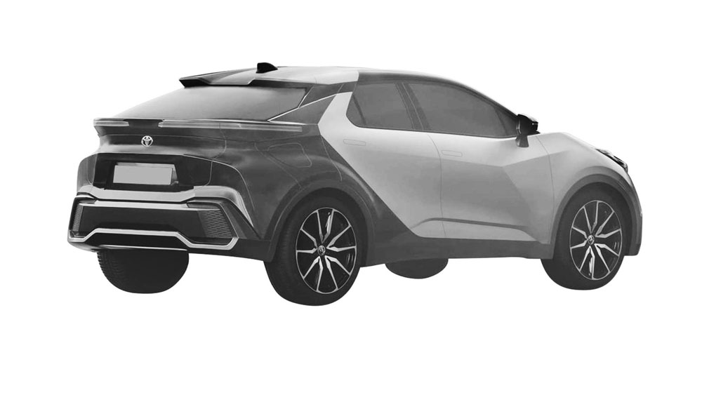 Así podría ser el futuro Toyota C-HR 10 Motor16 2022 Toyota Small SUV EV Patente 4 Motor16
