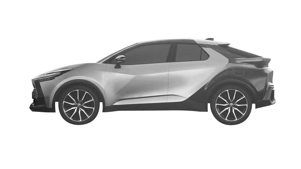 Así podría ser el futuro Toyota C-HR 4 Motor16 2022 Toyota Small SUV EV Patente 6 Motor16