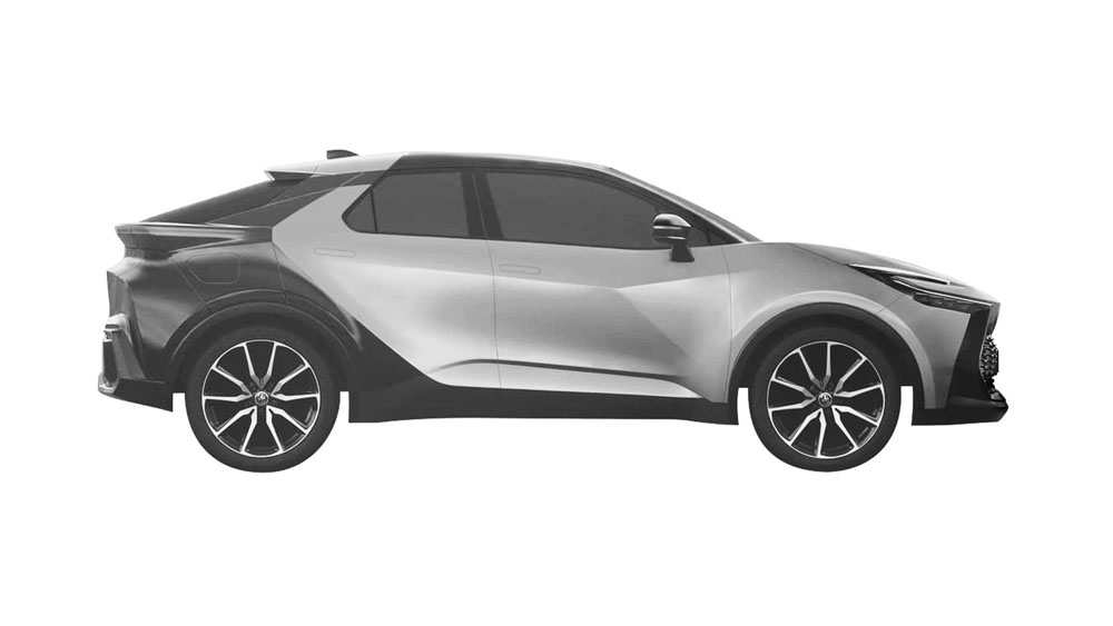 Así podría ser el futuro Toyota C-HR 5 Motor16 2022 Toyota Small SUV EV Patente 7 Motor16