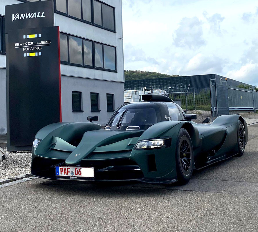 De Le Mans a la calle: así es el Vanwall Vandervell 1000 1 Motor16 Vanwall Vandervell 1000. Imagen frontal.