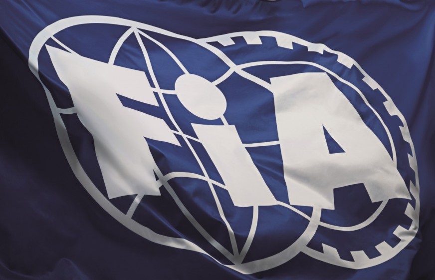 Image of the FIA ​​flag