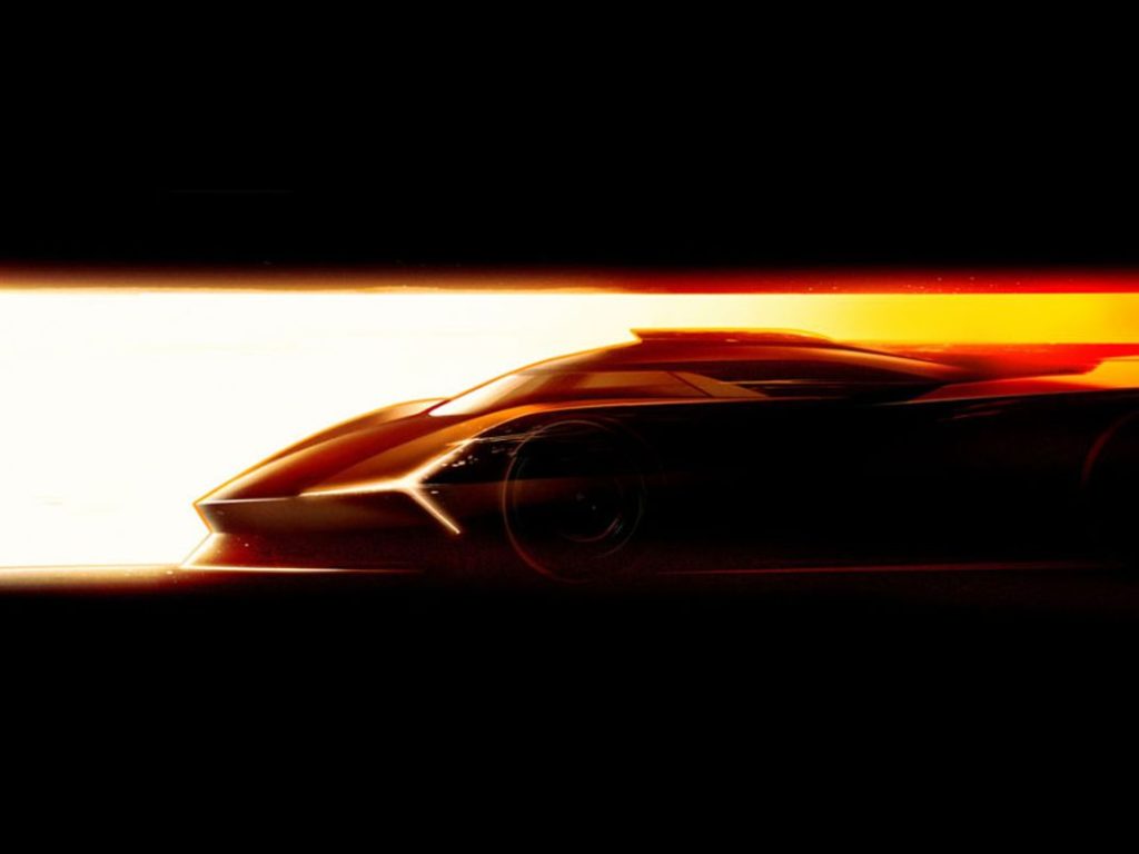 Lamborghini LMDh. Teaser.