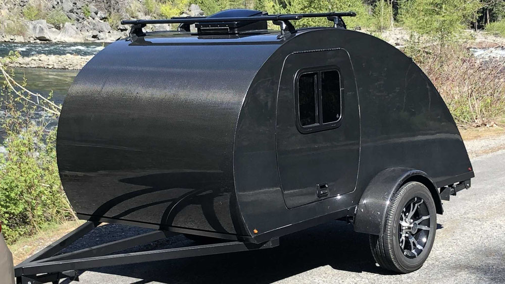 La caravana más ligera del mundo pesa 225 kilos y es de carbono 12 Motor16 2022 rift utility camper carbono 10 Motor16