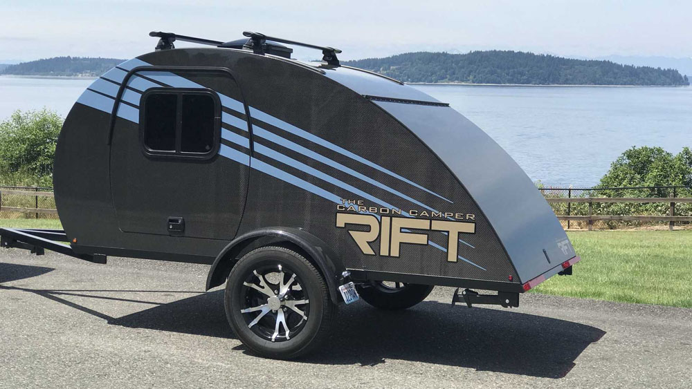 La caravana más ligera del mundo pesa 225 kilos y es de carbono 11 Motor16 2022 rift utility camper carbono 9 Motor16