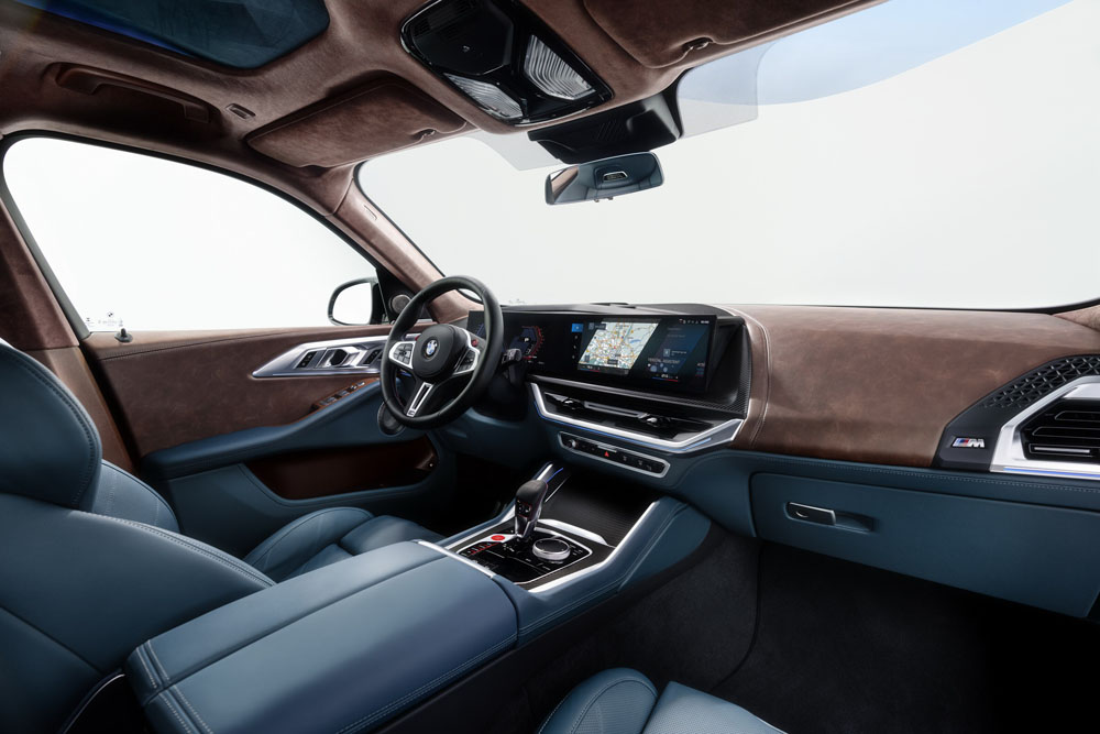 BMW XM. Imagen interior.