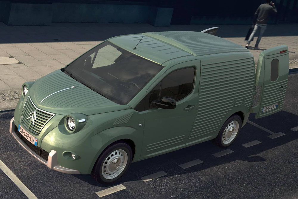 El 2CV más funcional regresa al Siglo XXI sobre la base de un Berlingo 8 Motor16 2023 Citroen 2CV Berlingo Fourgonette 5 Motor16