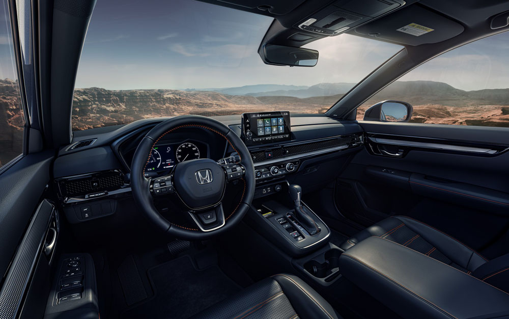 Honda CR-V 2023. Imagen interior.