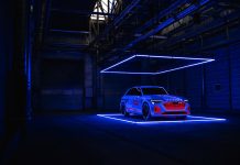 El actualizado Audi e-tron comienza a ver la luz