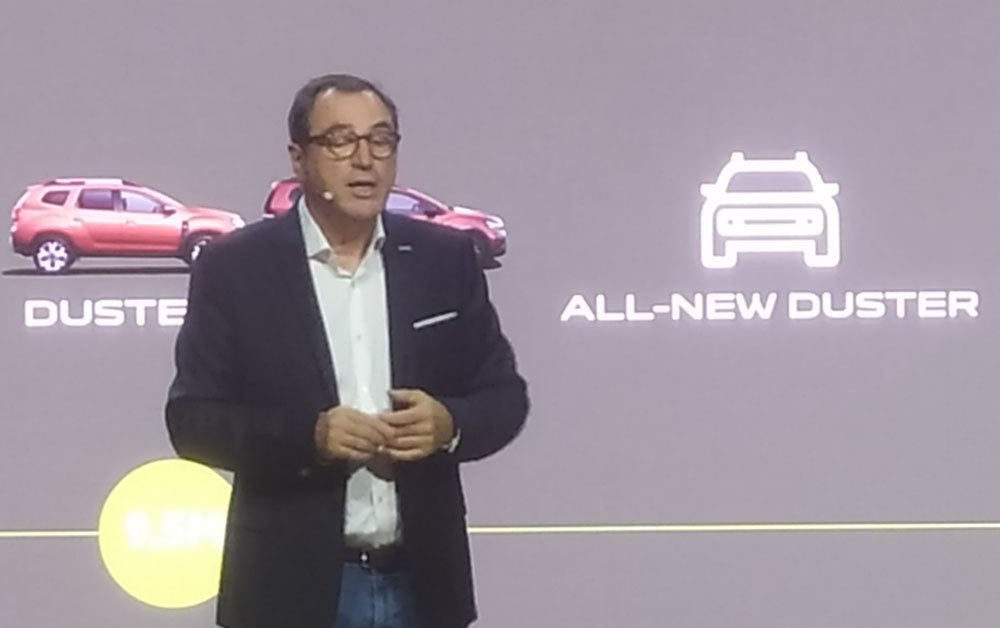 Denis Le Vot, CEO de Dacia.