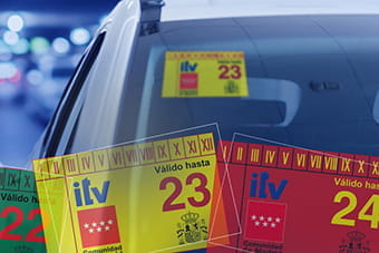 Esta es la razón por el que las pegatinas de la ITV son de colores 31 Motor16 tarjetas