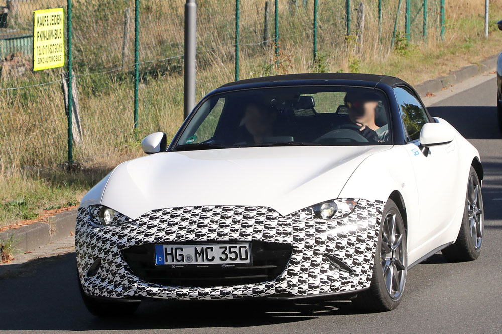 Vuelve el Miata: empiezan las pruebas del futuro Mazda MX-5 4 Motor16 Mazda MX 5 mule 2 Motor16
