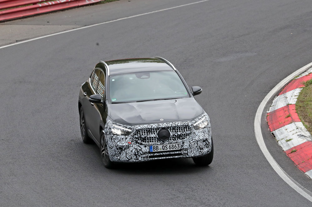 El futuro Mercedes GLA ya está en Nürburgring 1 Motor16 Mercedes GLA