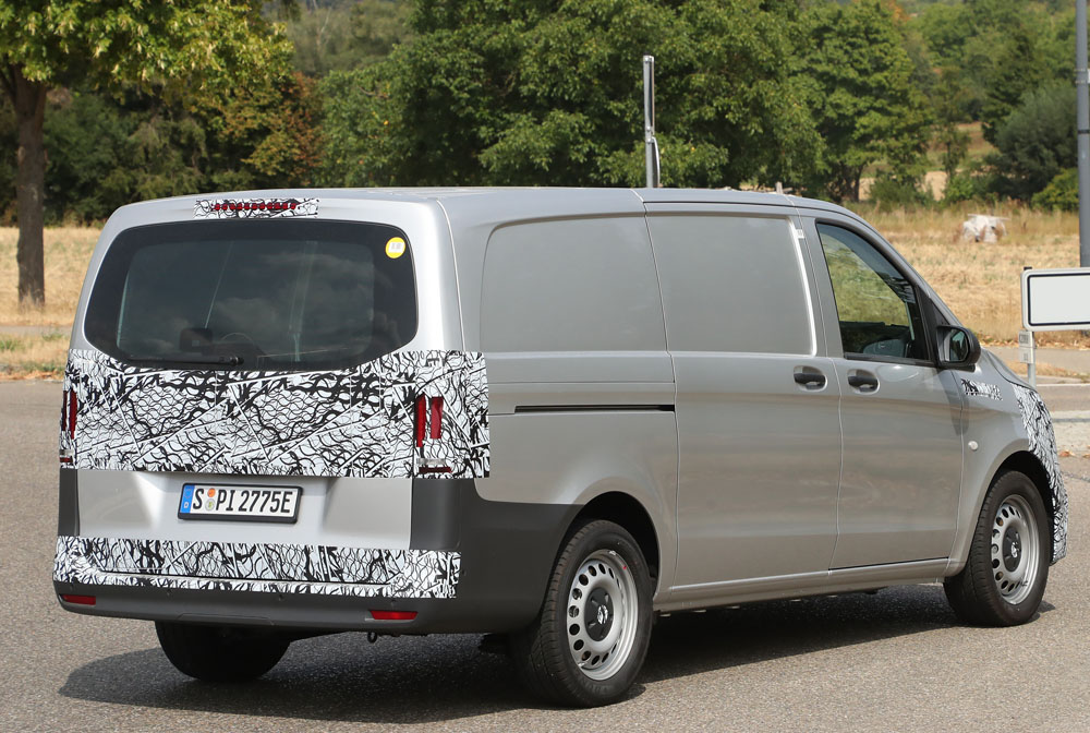 Se prepara un 'lifting' para el Mercedes Vito 12 Motor16 Mercedes Vito facelift 10 Motor16