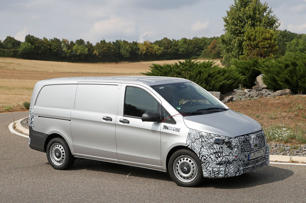 Se prepara un 'lifting' para el Mercedes Vito 8 Motor16 Mercedes Vito facelift 6 Motor16