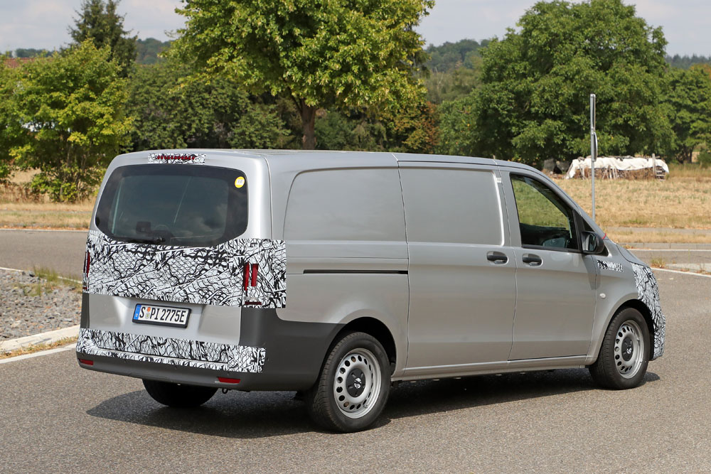 Se prepara un 'lifting' para el Mercedes Vito 11 Motor16 Mercedes Vito facelift 9 Motor16